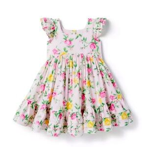 🌸 JANIE AND JACK | The Garden Rose Dress w/ matching headband included 🌼